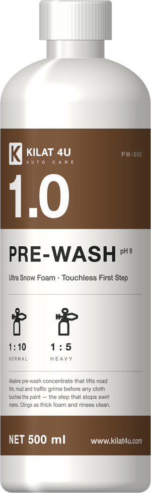1.0 PRE-WASH